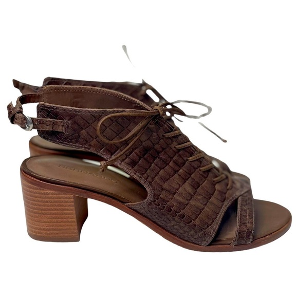 Bernardo Women’s Made in Brazil Brown Heeled Sandals - Picture 1 of 9